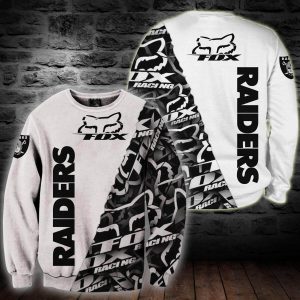 Custom name BraapGirls Foxr Raiders All Over Printed 3D Shirt Ut130916 Brands for motocross girls and dirt bike riders - Brands view 2