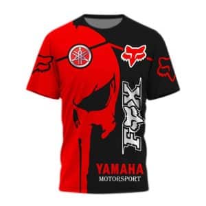 Custom name BraapGirls Yamaha Red Skull FULL SIZE Brands for motocross girls and dirt bike riders - Brands view 3