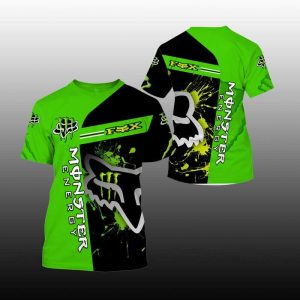 Custom name BraapGirls Green Monster Ver FULL SIZE Brands for motocross girls and dirt bike riders - Brands view 3