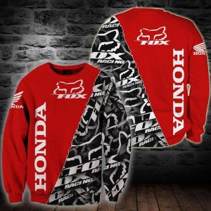 Custom name BraapGirls Foxr Honda 3Dshirt Gt260905 Brands for motocross girls and dirt bike riders - Brands view 2