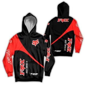 Custom name BraapGirls Fx Black & Red FULL SIZE Brands for motocross girls and dirt bike riders