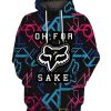 MEN WOMEN FOX 3D HOODIE, FOX HOODIE