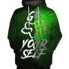 MEN WOMEN FOX 3D HOODIE, FOX HOODIE