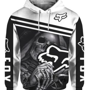 Custom name BraapGirls Fox Racing Skull 3D FULL Brands for motocross girls and dirt bike riders