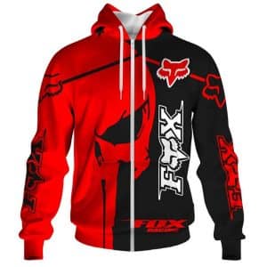 Custom name BraapGirls Fx Red Skull FULL SIZE Brands for motocross girls and dirt bike riders - Brands view 1