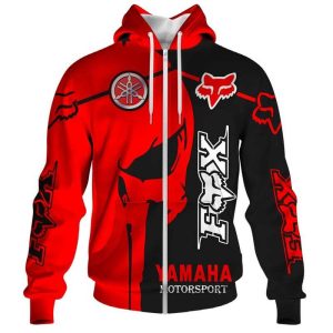 Custom name BraapGirls Yamaha Red Skull FULL SIZE Brands for motocross girls and dirt bike riders - Brands view 1
