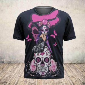 Custom name BraapGirls Foxr 3Dshirt Kk200910 Brands for motocross girls and dirt bike riders - Brands view 3