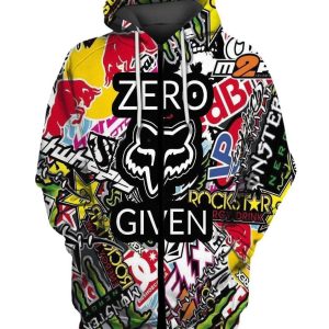 Custom name BraapGirls [PREMIUM] ZERO FOX GIVEN V1 Brands for motocross girls and dirt bike riders