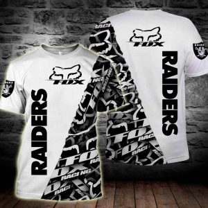 Custom name BraapGirls Foxr Raiders All Over Printed 3D Shirt Ut130916 Brands for motocross girls and dirt bike riders - Brands view 3