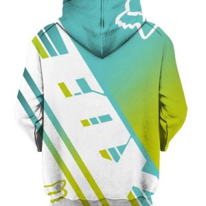 Custom name BraapGirls FULL FX FOX RACING GREEN YELLOW Brands for motocross girls and dirt bike riders - Brands view 1