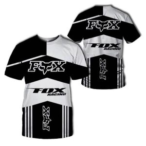 Custom name BraapGirls Fx Racing Black & White FULL SIZE Brands for motocross girls and dirt bike riders - Brands view 3