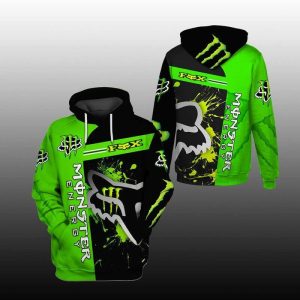 Custom name BraapGirls Green Monster Ver FULL SIZE Brands for motocross girls and dirt bike riders