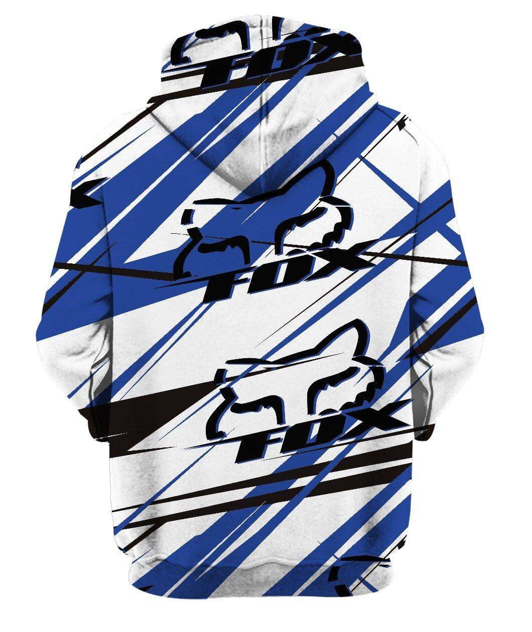 MEN WOMEN FOX 3D HOODIE, FOX HOODIE view 3