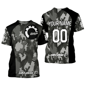 Custom name BraapGirls CUSTOM NAME RACING | BLACK CAMO | SKI-DOO Brands for motocross girls and dirt bike riders - Brands view 1