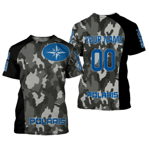 Custom name BraapGirls CUSTOM NAME RACING | BLACK CAMO | POLARIS Brands for motocross girls and dirt bike riders - Brands view 1