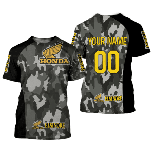 Custom name BraapGirls CUSTOM NAME RACING | BLACK CAMO | HONDA ELSINORE Brands for motocross girls and dirt bike riders - Brands view 1