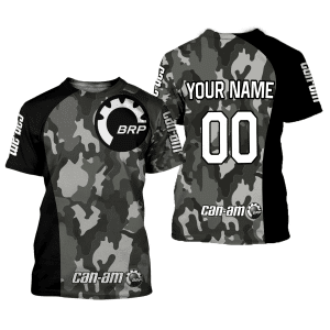 Custom name BraapGirls CUSTOM NAME RACING | BLACK CAMO | CAN-AM Brands for motocross girls and dirt bike riders - Brands view 1