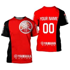 Custom name BraapGirls CUSTOM NAME RACING | BLACK-RED | YAMAHA V2 Brands for motocross girls and dirt bike riders - Brands view 1