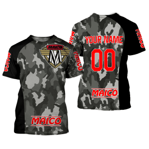 Custom name BraapGirls CUSTOM NAME RACING | BLACK CAMO | MAICO Brands for motocross girls and dirt bike riders - Brands view 1