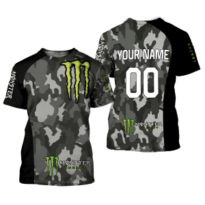 Custom name BraapGirls CUSTOM NAME RACING | BLUE CAMO | YAMAHA V2 Brands for motocross girls and dirt bike riders - Brands view 1