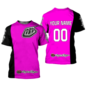 Custom name BraapGirls CUSTOM NAME RACING | BLACK PINK | TROYLEEDESIGNS Brands for motocross girls and dirt bike riders - Brands view 1