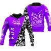 Custom name BraapGirls [PREMIUM] JUST FNKN SEND IT PURPLE Brands for motocross girls and dirt bike riders