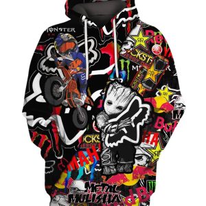 Custom name BraapGirls [PREMIUM] FULL RIDER GRUT Brands for motocross girls and dirt bike riders