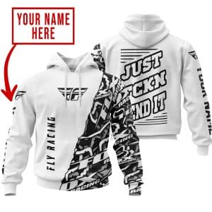 CUSTOM NAME RACING | FLY RACING WHITE