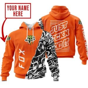 CUSTOM NAME RACING | FOX MONSTER RACING ORANGE