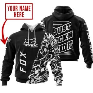 CUSTOM NAME RACING | FOX RACING BLACK