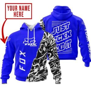 CUSTOM NAME RACING | FOX RACING BLUE