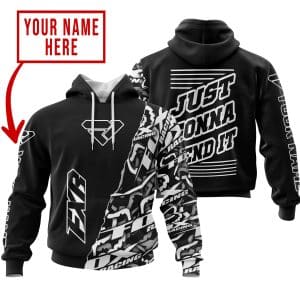 JUST GONNA SEND IT | FXR RACING BLACK | KID & ADULT