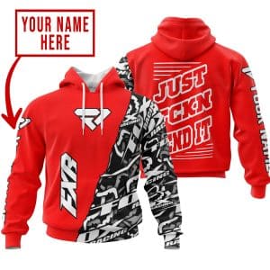 CUSTOM NAME RACING | FXR RACING RED