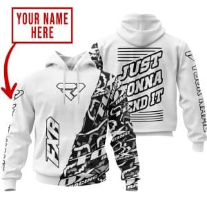 JUST GONNA SEND IT | FXR RACING WHITE | KID & ADULT
