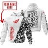 CUSTOM NAME RACING | HONDA RACING WHITE