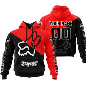 PREMIUM GIFT – CUSTOM NAME – FOX RACING – RED