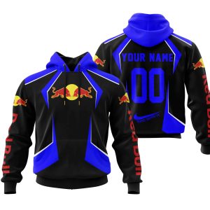 LIMITED EDITION – CUSTOM NAME REDBULL – BLUE