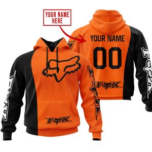 PREMIUM MX – CUSTOM NAME – FOX RACING – ORANGE