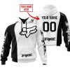 PREMIUM MX – CUSTOM NAME – FOX RACING – WHITE