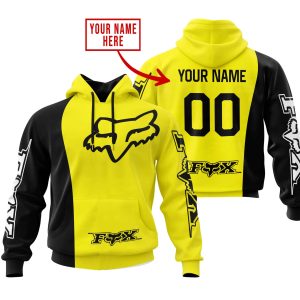 PREMIUM MX – CUSTOM NAME – FOX RACING – YELLOW