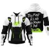 TOO FAST TO LIVE TOO YOUNG TO DIE – FOX RACING – WHITE NEON