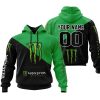 PREMIUM GIFT – CUSTOM NAME – MONSTER ENERGY – GREEN