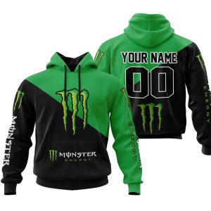 PREMIUM GIFT – CUSTOM NAME – MONSTER ENERGY – GREEN