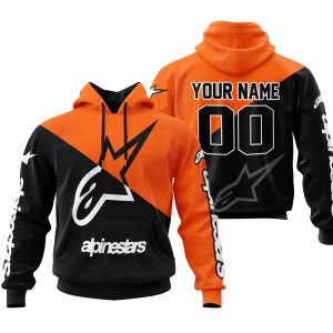 PREMIUM GIFT – CUSTOM NAME – ALPINESTARS – ORANGE