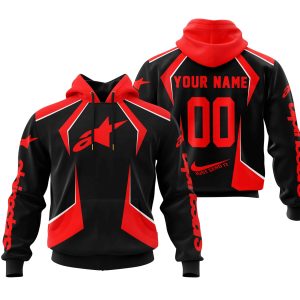 LIMITED EDITION – CUSTOM NAME ALPINESTARS – RED