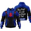 TOO FAST TO LIVE TOO YOUNG TO DIE – SUZUKI – BLUE