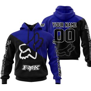 PREMIUM GIFT – CUSTOM NAME – FOX RACING – NAVY