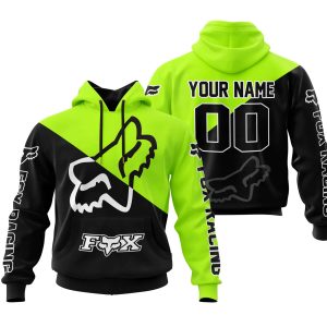 PREMIUM GIFT – CUSTOM NAME – FOX RACING – NEON