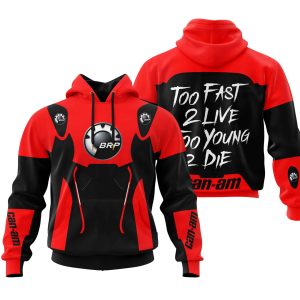 TOO FAST TO LIVE TOO YOUNG TO DIE – CAN AM – RED