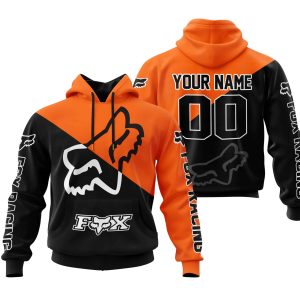 PREMIUM GIFT – CUSTOM NAME – FOX RACING – ORANGE